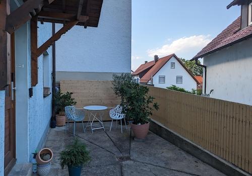 Terasse, Vordereingang