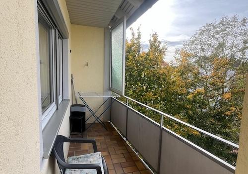 Balkon mit Aussicht