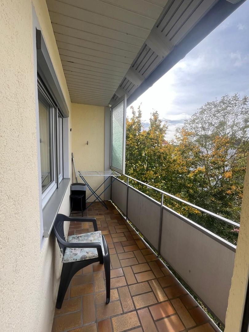 Balkon mit Aussicht