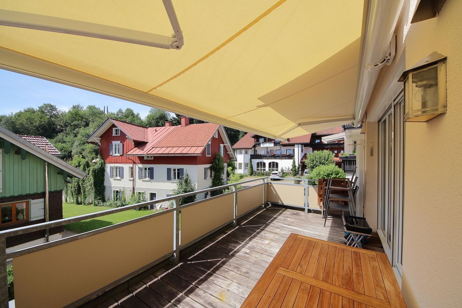 Balkon Markise offen