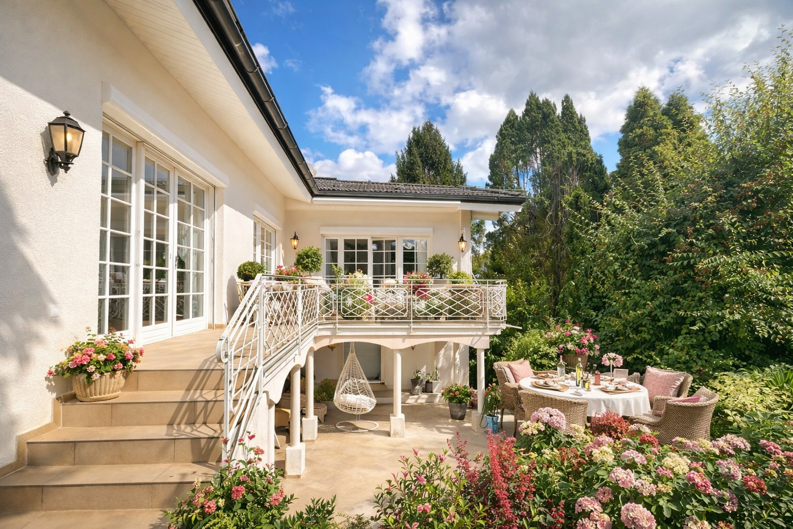 Terrassen zum Garten