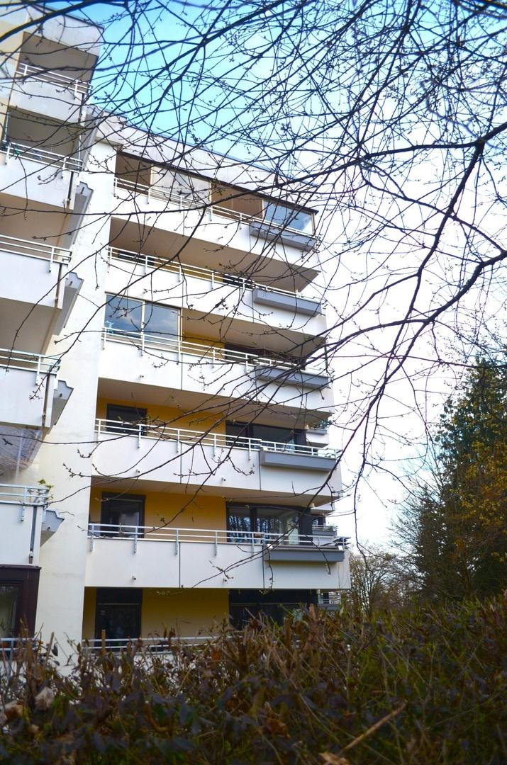 die oberste Wohnung
