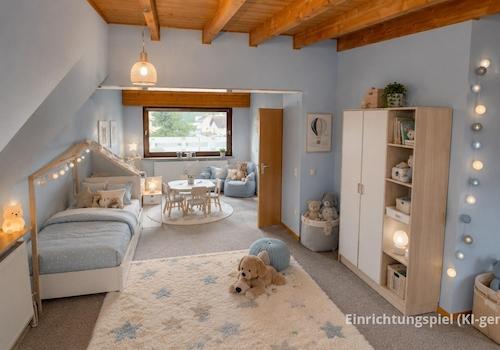 Kinderzimmer im DG, KI-Vorschl