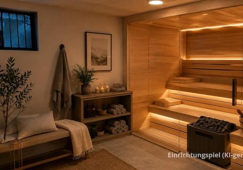 Sauna im Keller, KI-Vorschlag