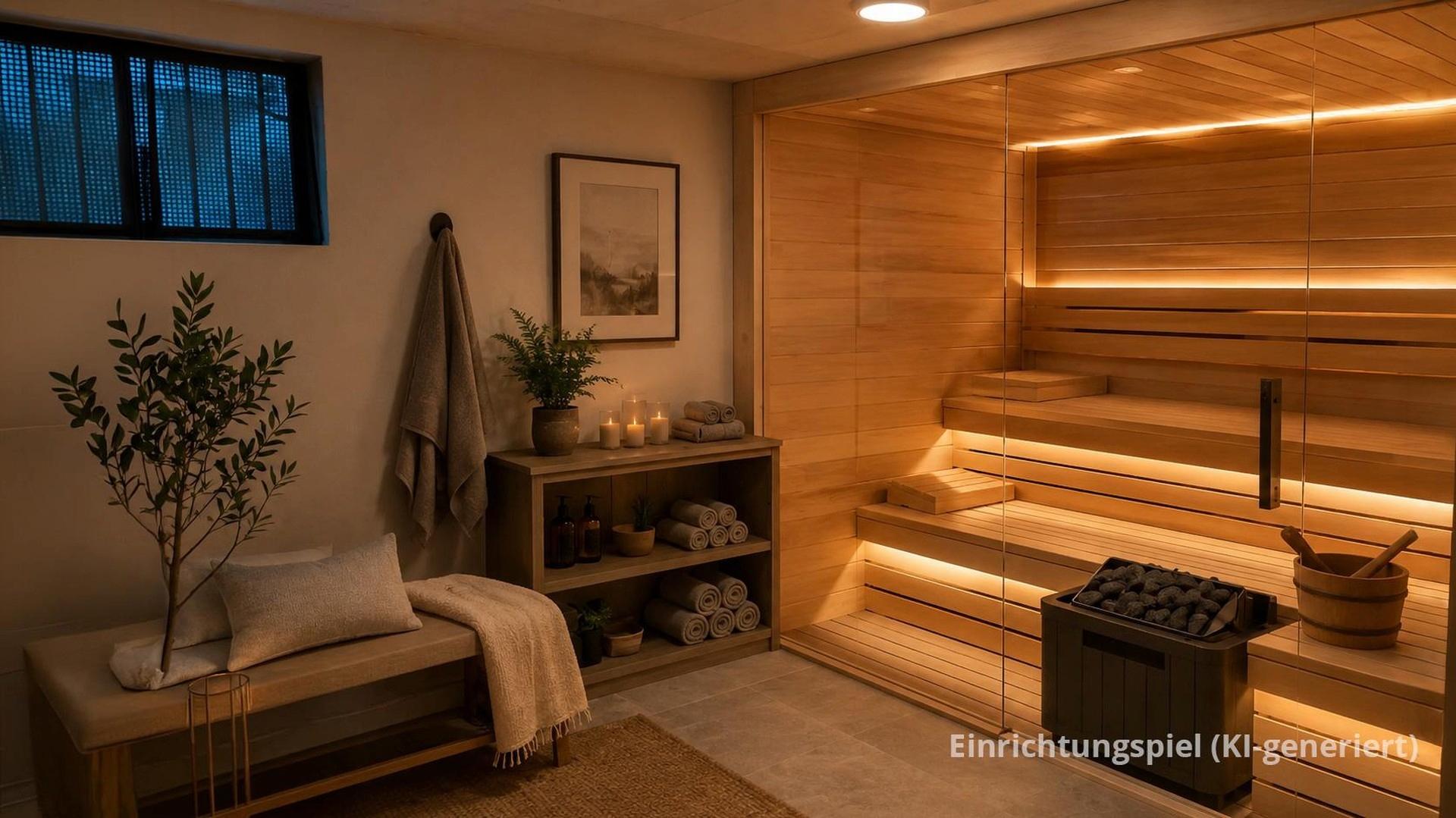 Sauna im Keller, KI-Vorschlag