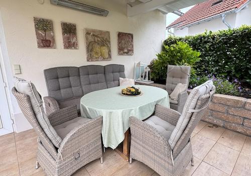 Überdachte Terrasse
