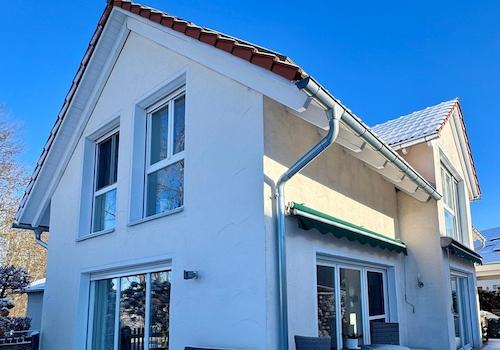 Haus im Winter