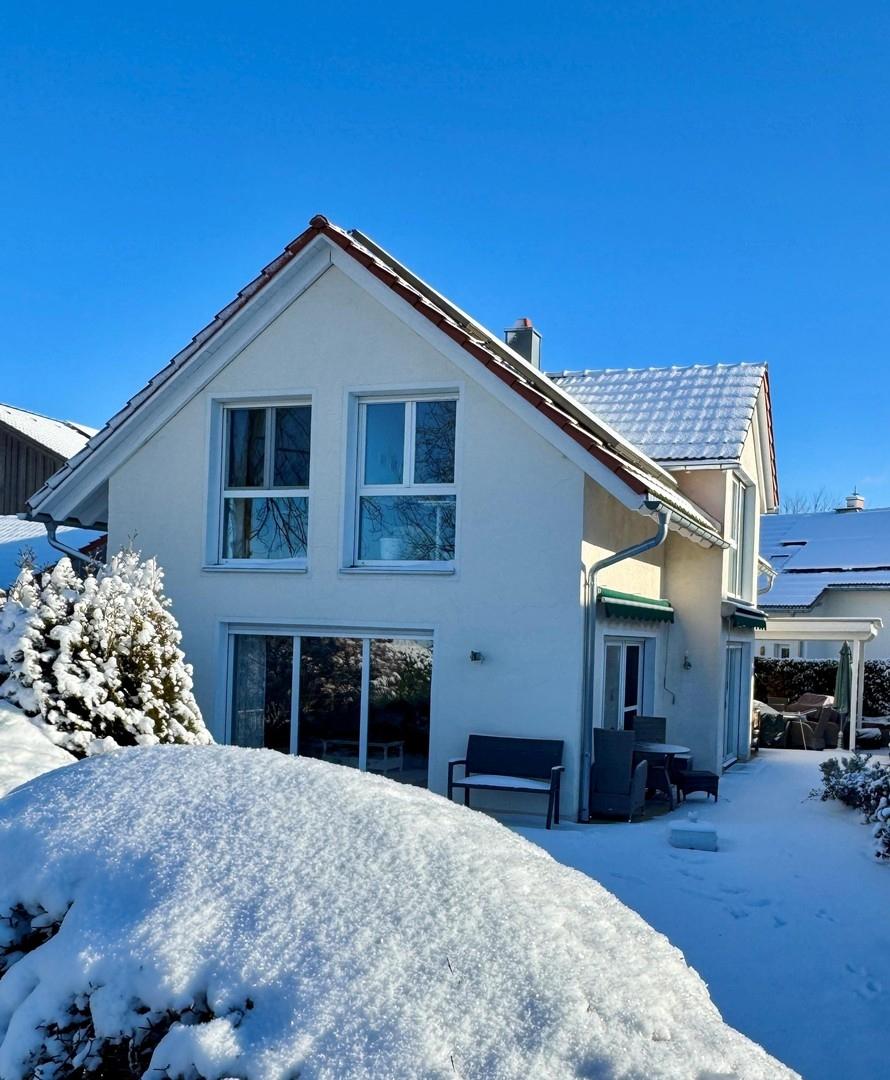 Haus im Winter