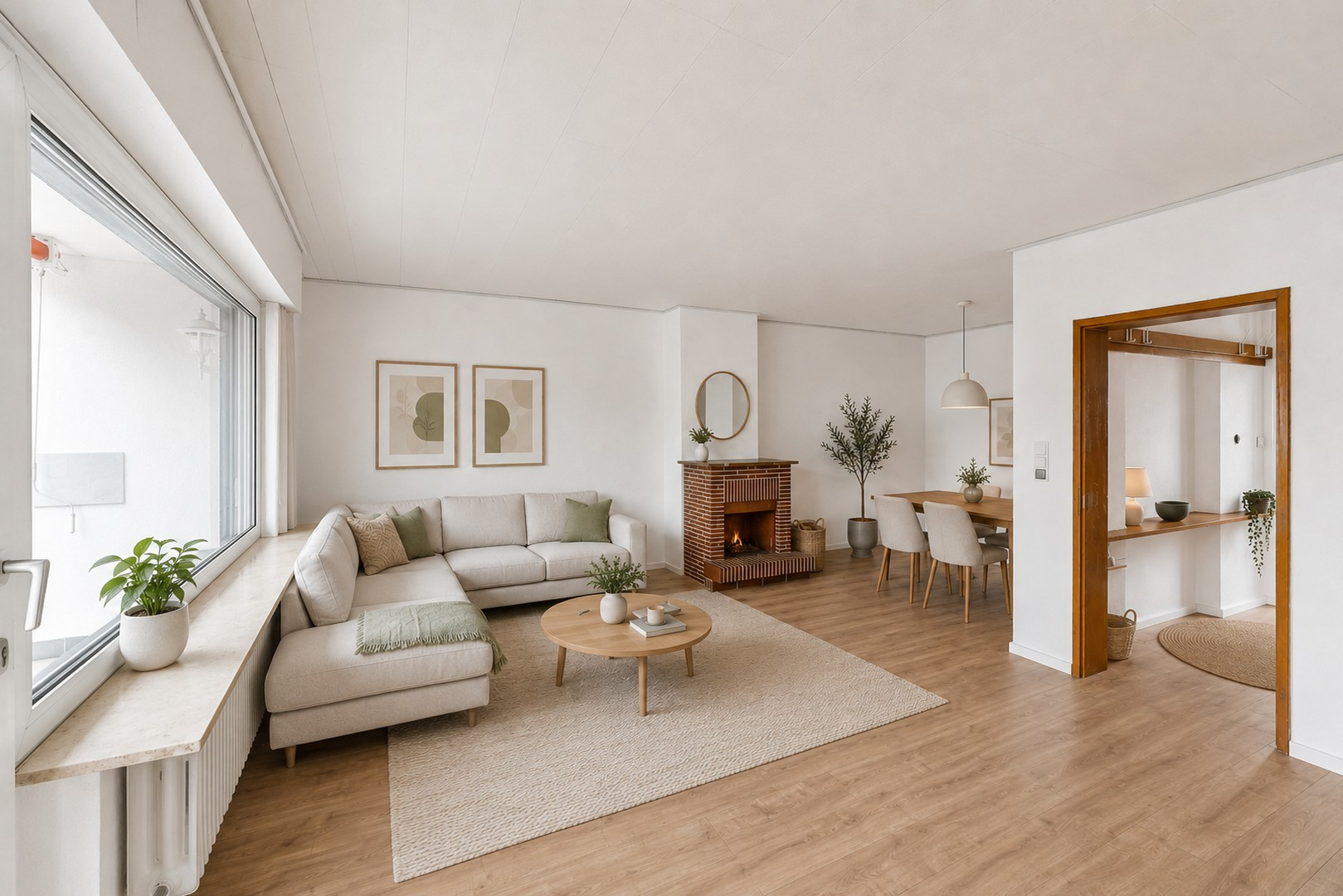 Wohnzimmer - Visualisierung