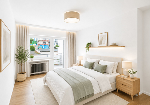 Schlafzimmer - Visualisierung