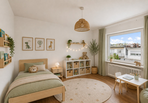 Kinderzimmer - Visualisierung 