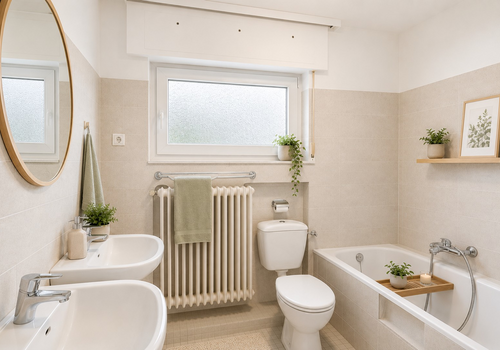 Badezimmer - Visualisierung