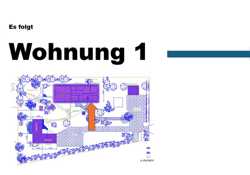Lage Wohnung 1