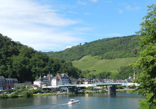 Blick vom Balkon 