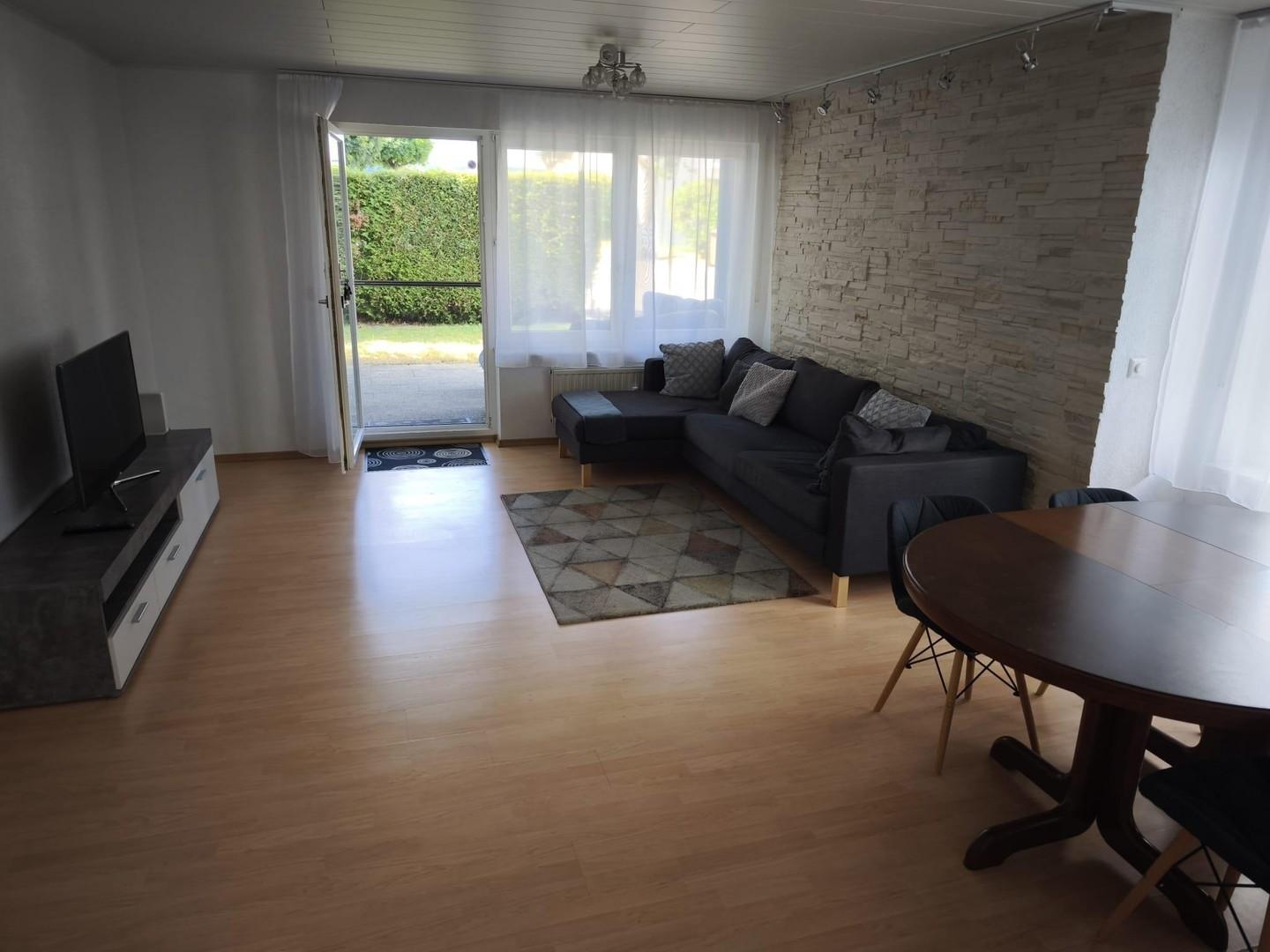 Essecke mit Wohnzimmer