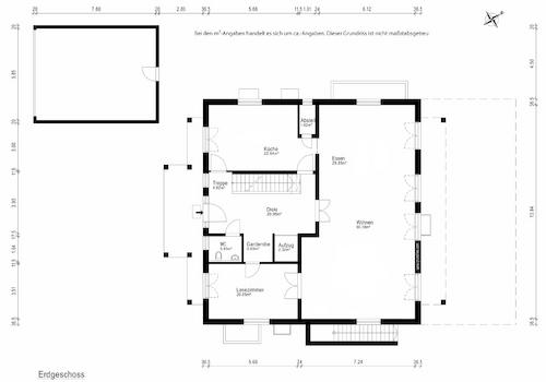 Grundriss Erdgeschoss