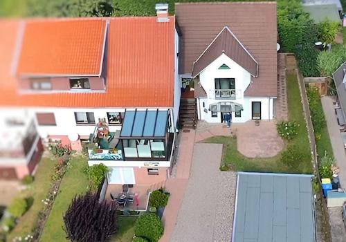 Drohne Straßenansicht