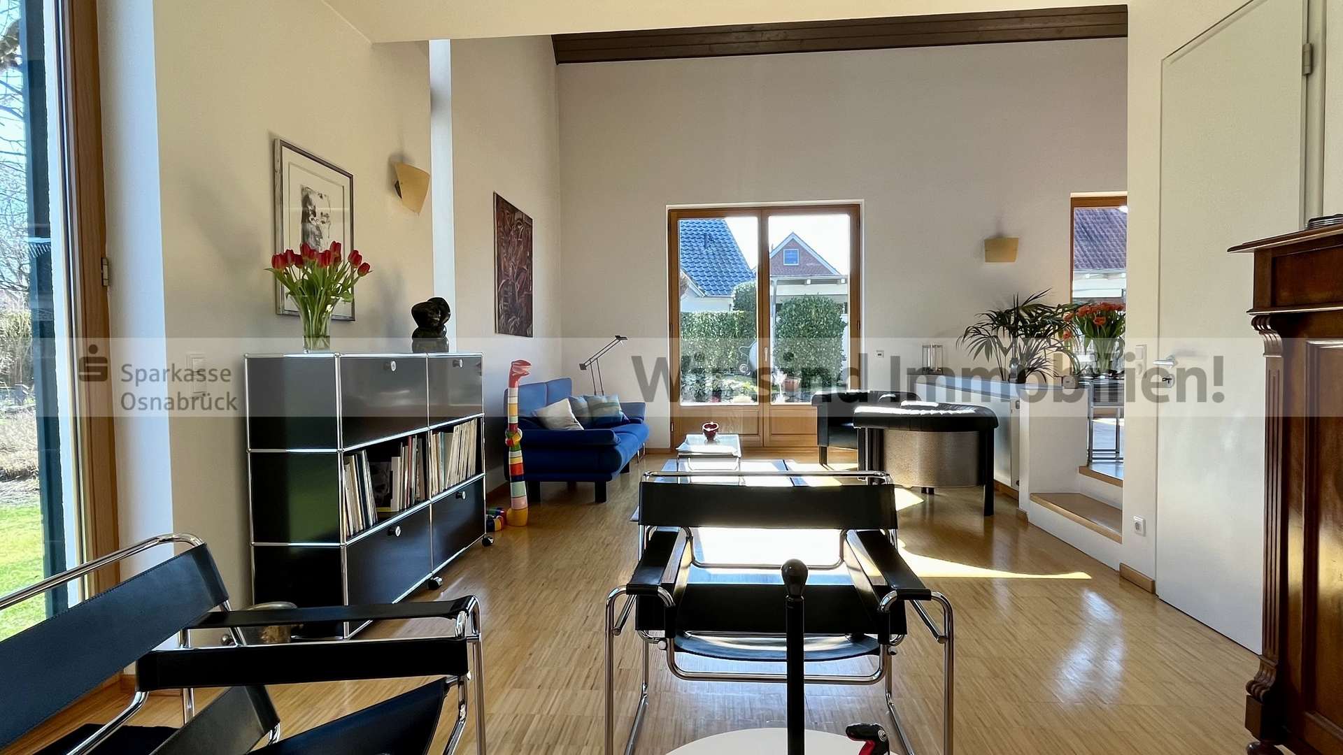 Blick auf Wohnbereich