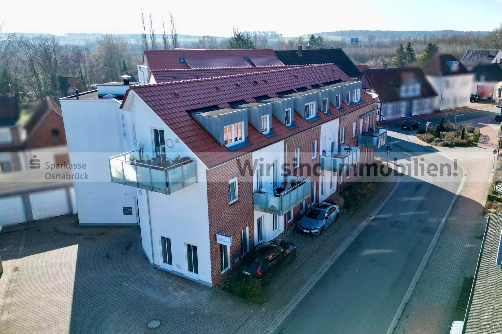 Drohenaufnahme Westseite