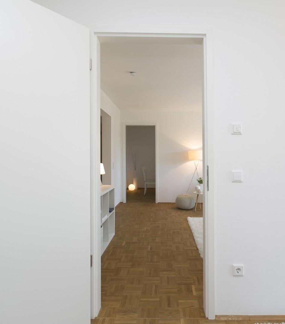 Blick aus Schlafzimmer