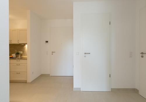 Blick Wohnzimmer in Flur