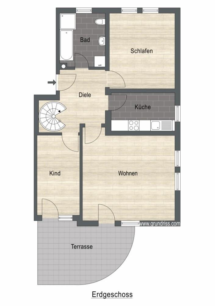 Grundriss Erdgeschoss