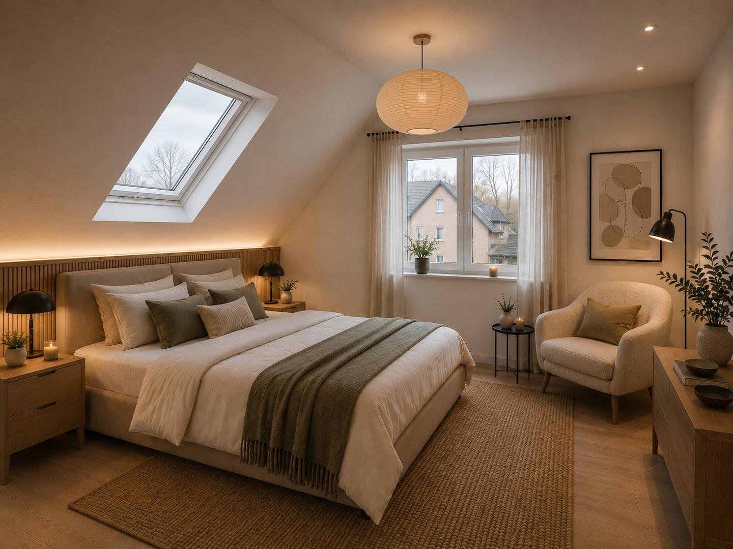 Schlafzimmer 1 - virtuell erstellt