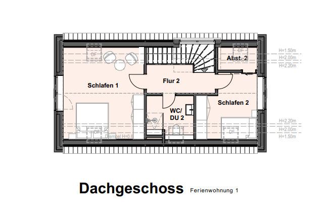Grundriss DG WE1
