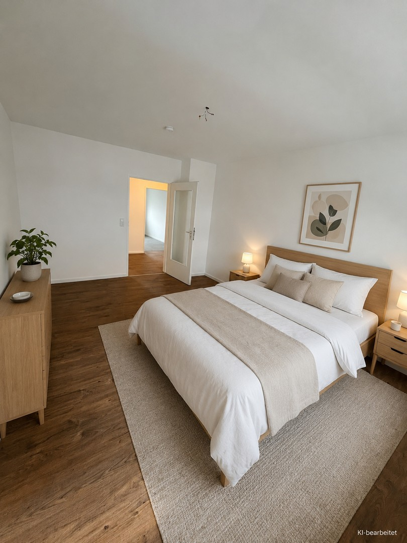 Schklafzimmer (KI-staging)