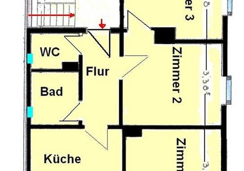 Grundriss Wohnung