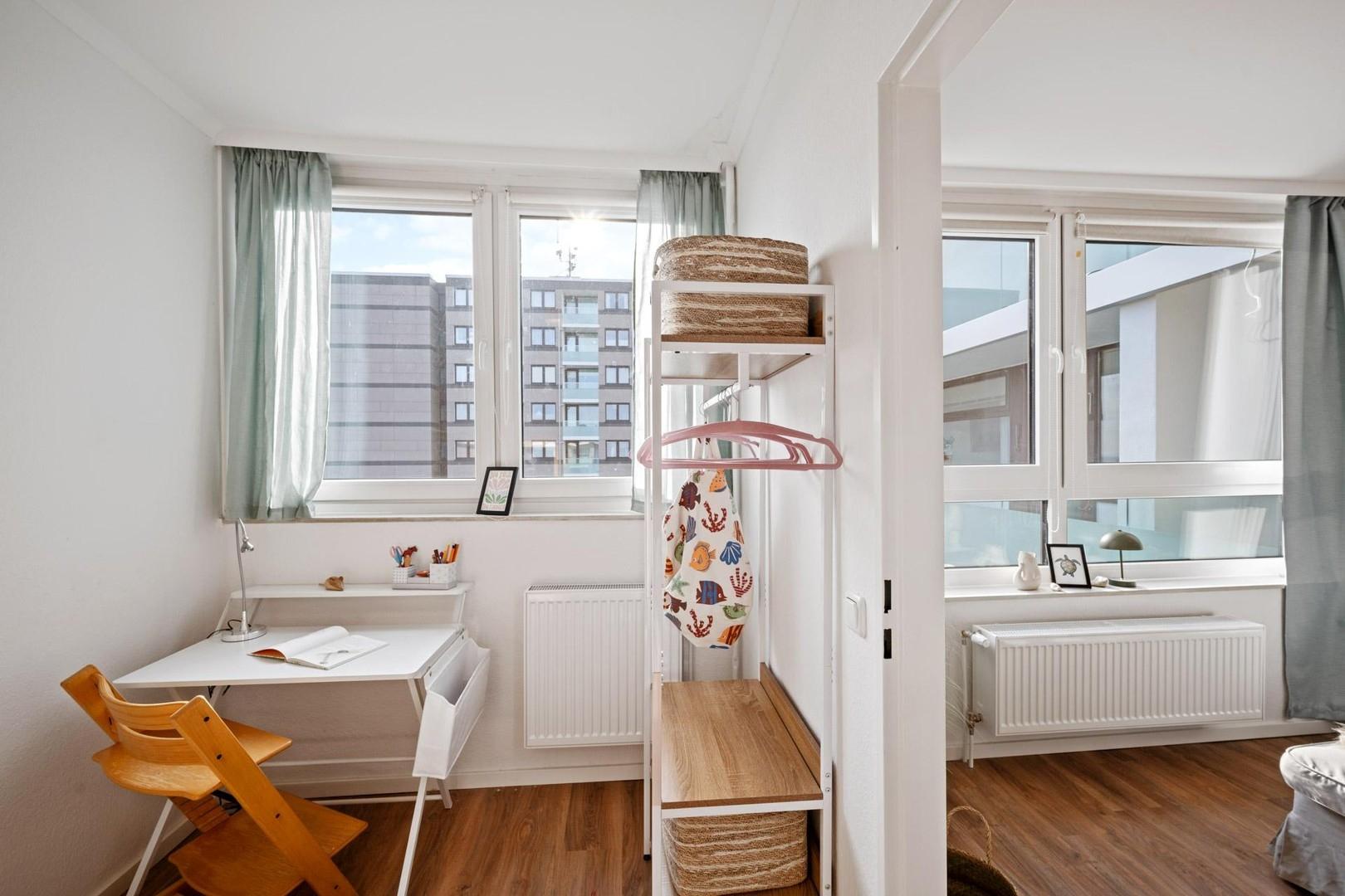 Blick vom Kinderzimmer