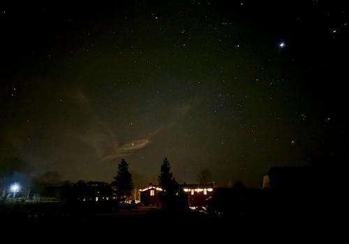 Der Sternenhimmel überm Haus