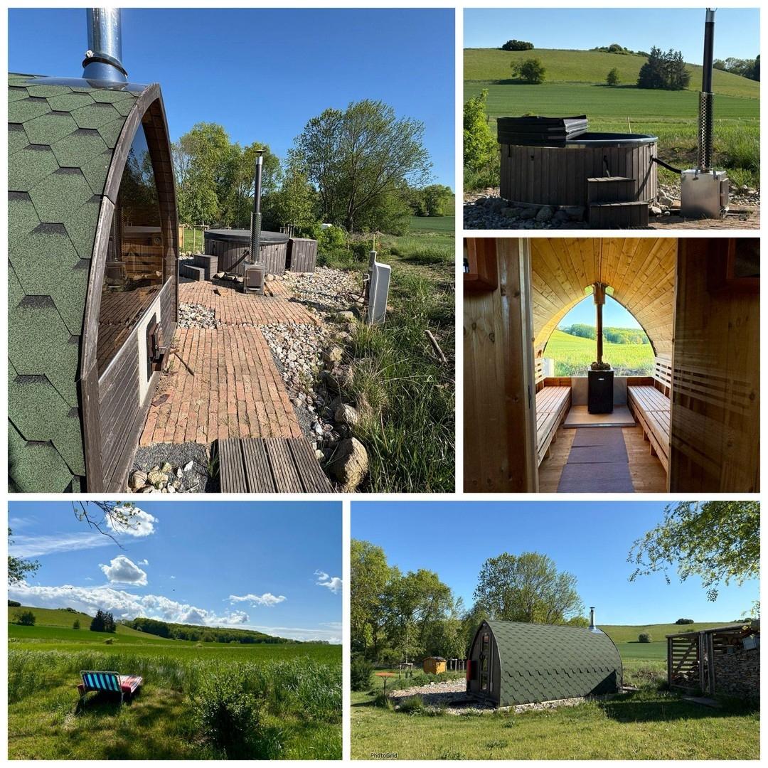Wellnessbereich mit Badetub