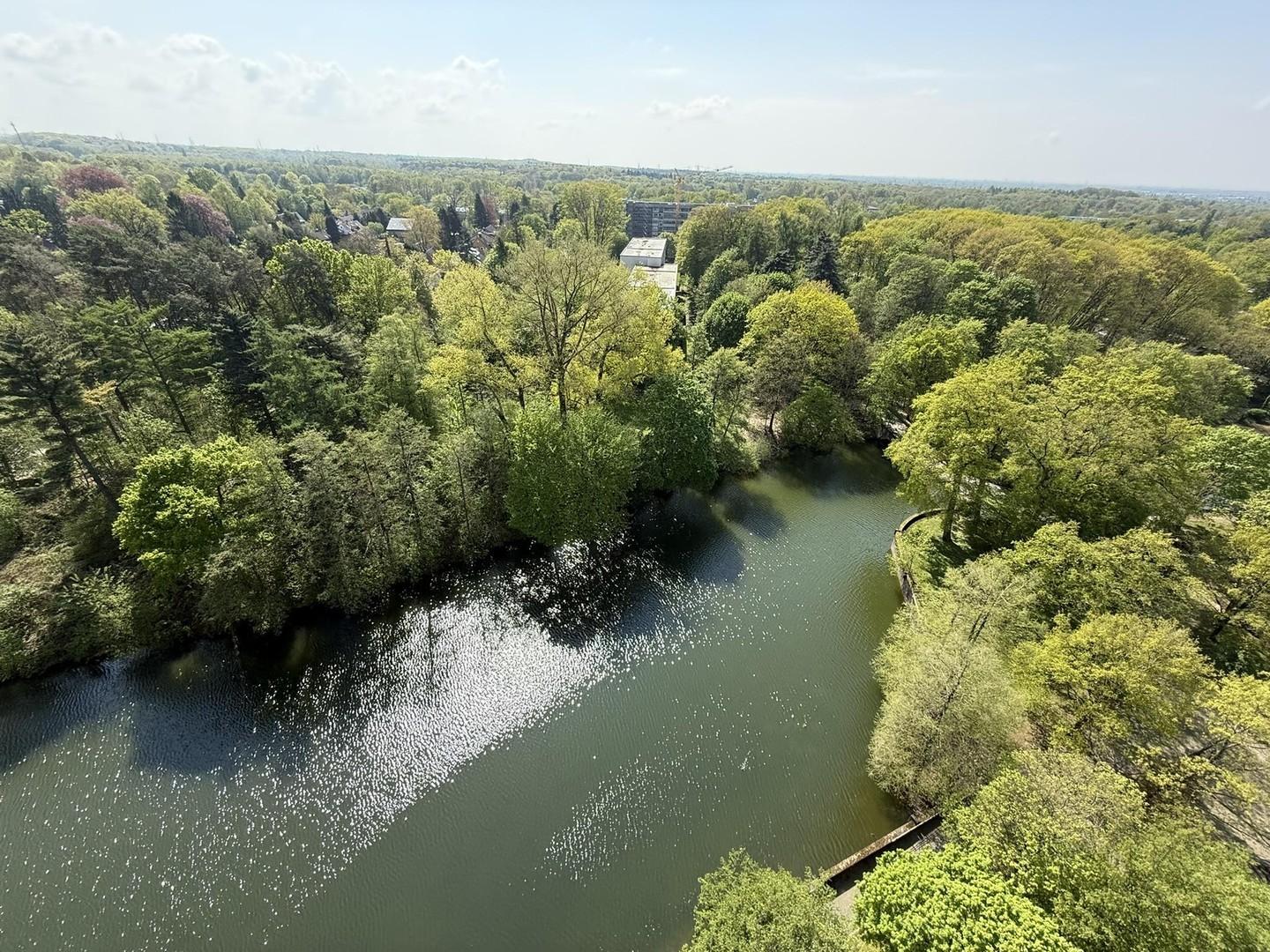 Blick auf den Stadtweiher