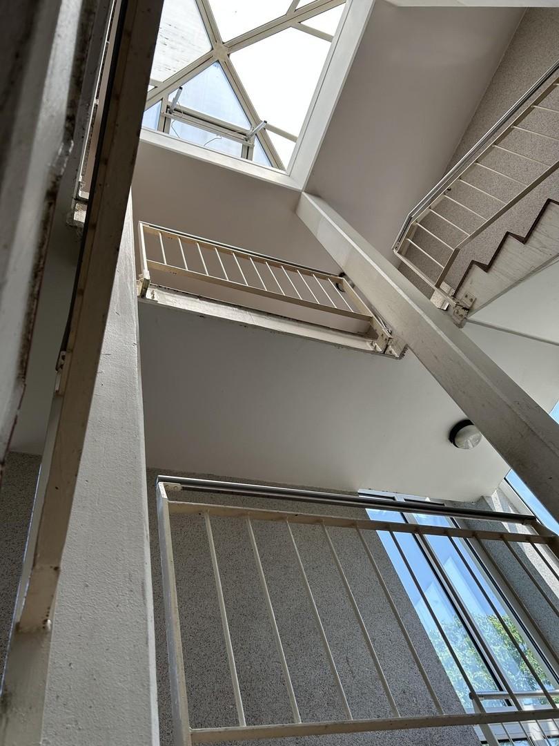 Blick nach oben im Treppenhaus