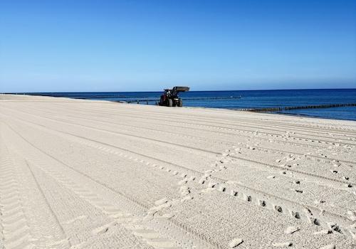 Der Strand vor dem Haus