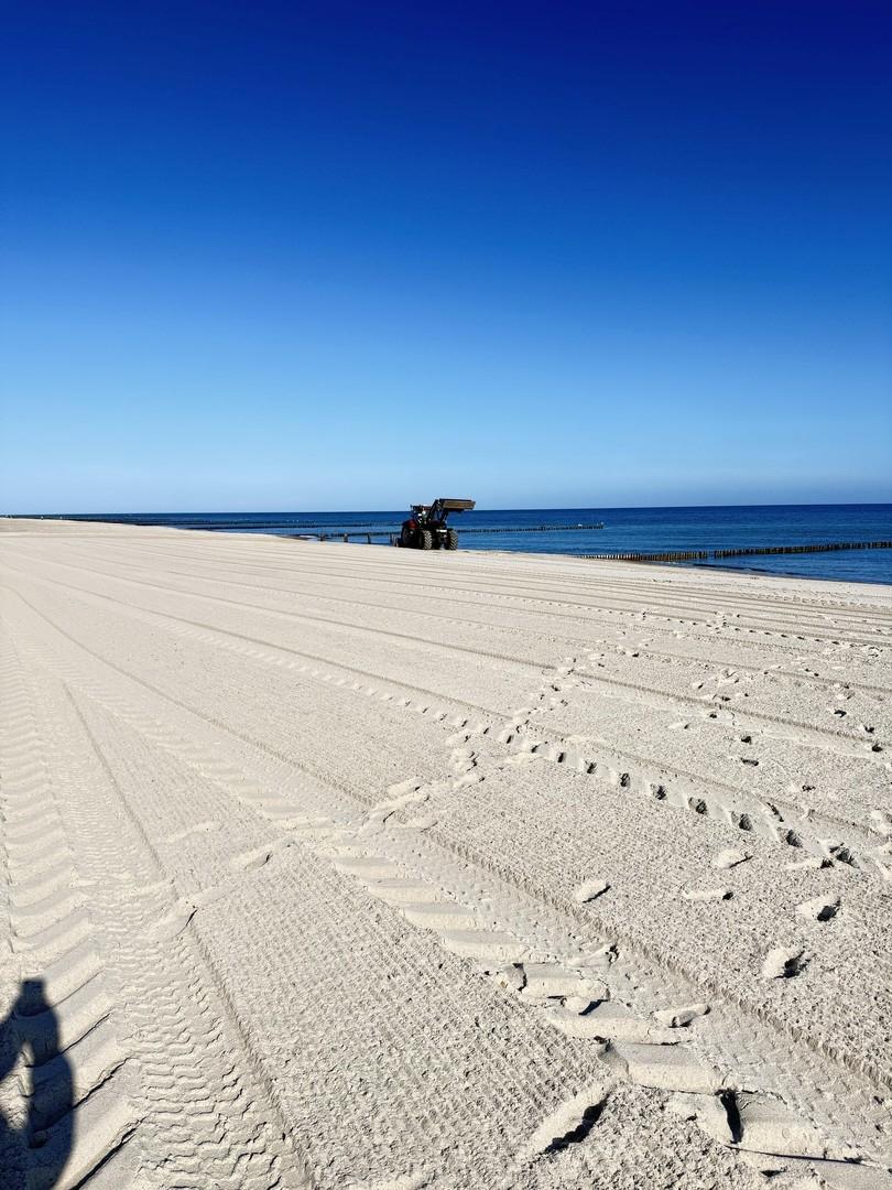 Der Strand vor dem Haus