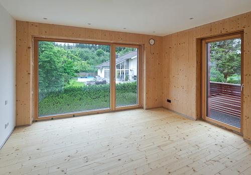 Wohlbefinden durch Holz