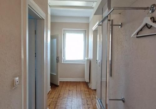 DG Flur, originale Holzdielen