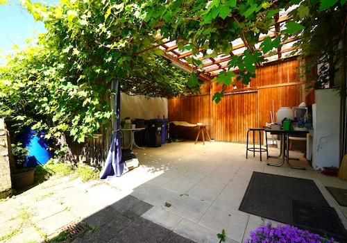 Überdachte Terrasse