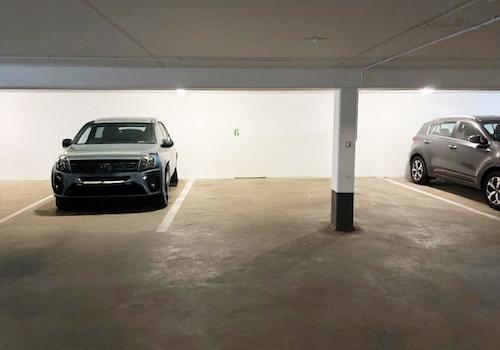 Stellplatz bBick von vorne