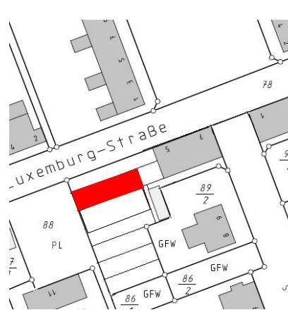 Gartenplan