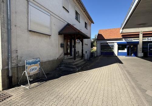 Geteilte Hoffläche