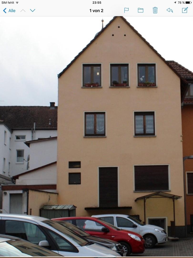 Hausrückseite