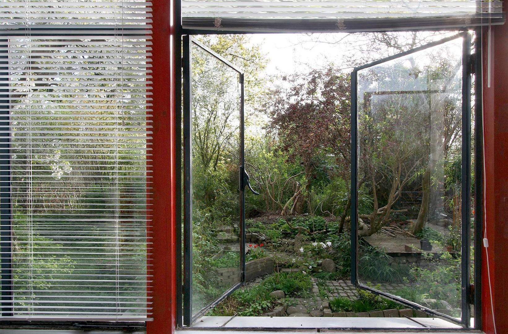 Wintergarten Gartenblick