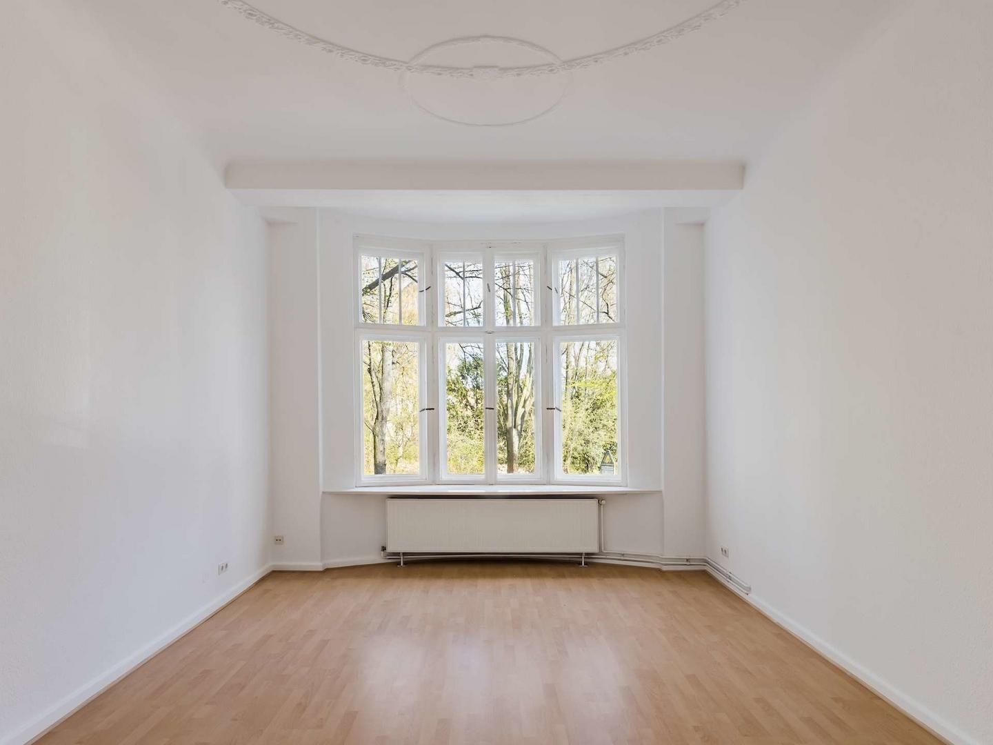Zimmer mit Erker