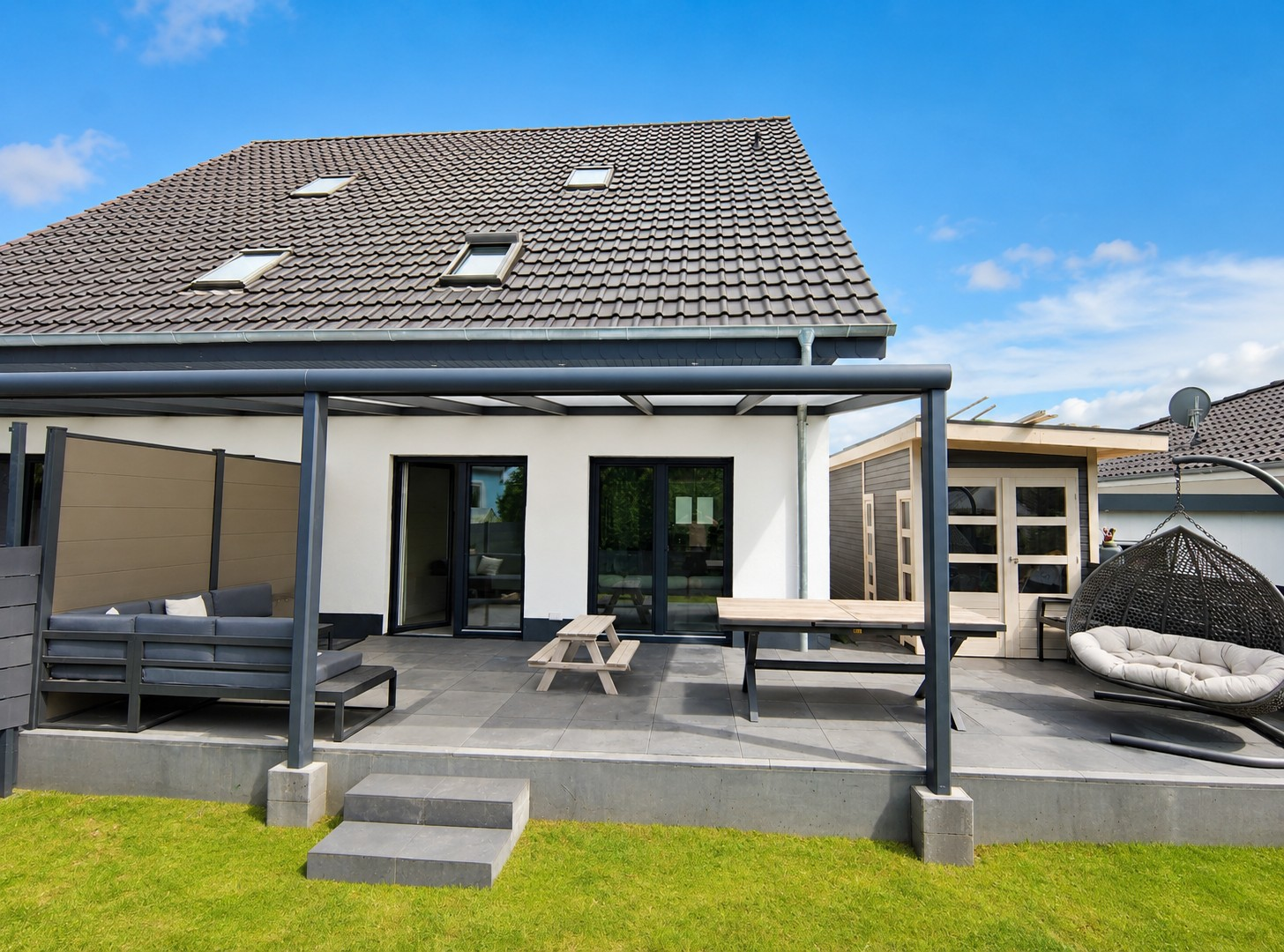 Hausansicht Hinten