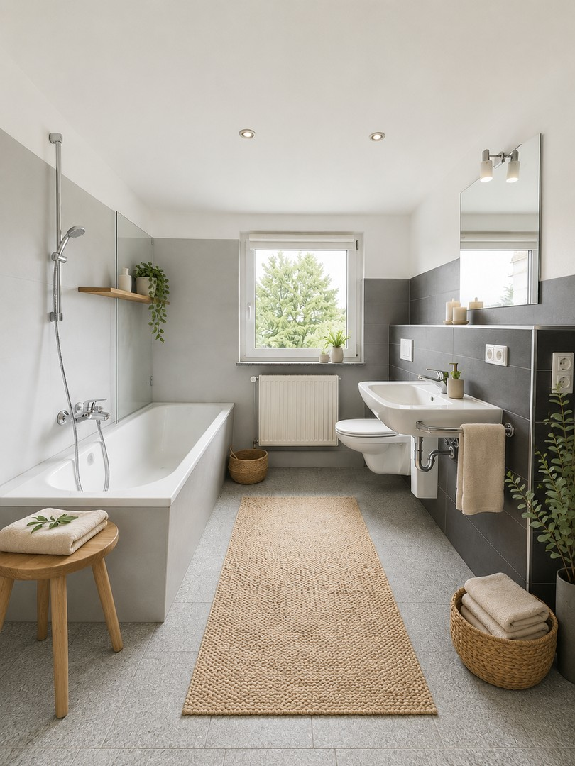 Badezimmer KI-Staging