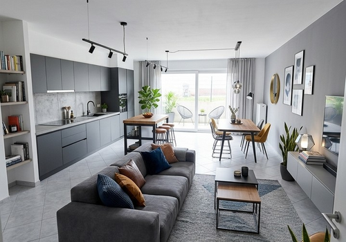 Wohnbeispiel Wohnzimmer