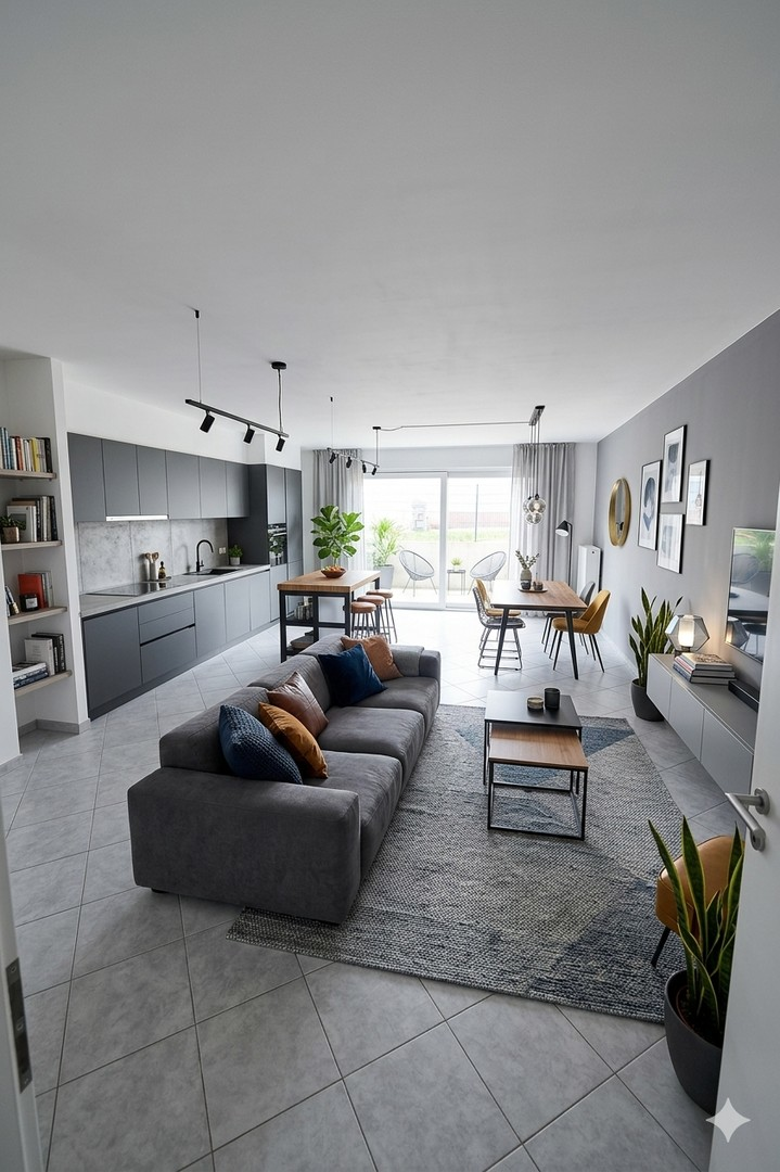 Wohnbeispiel Wohnzimmer